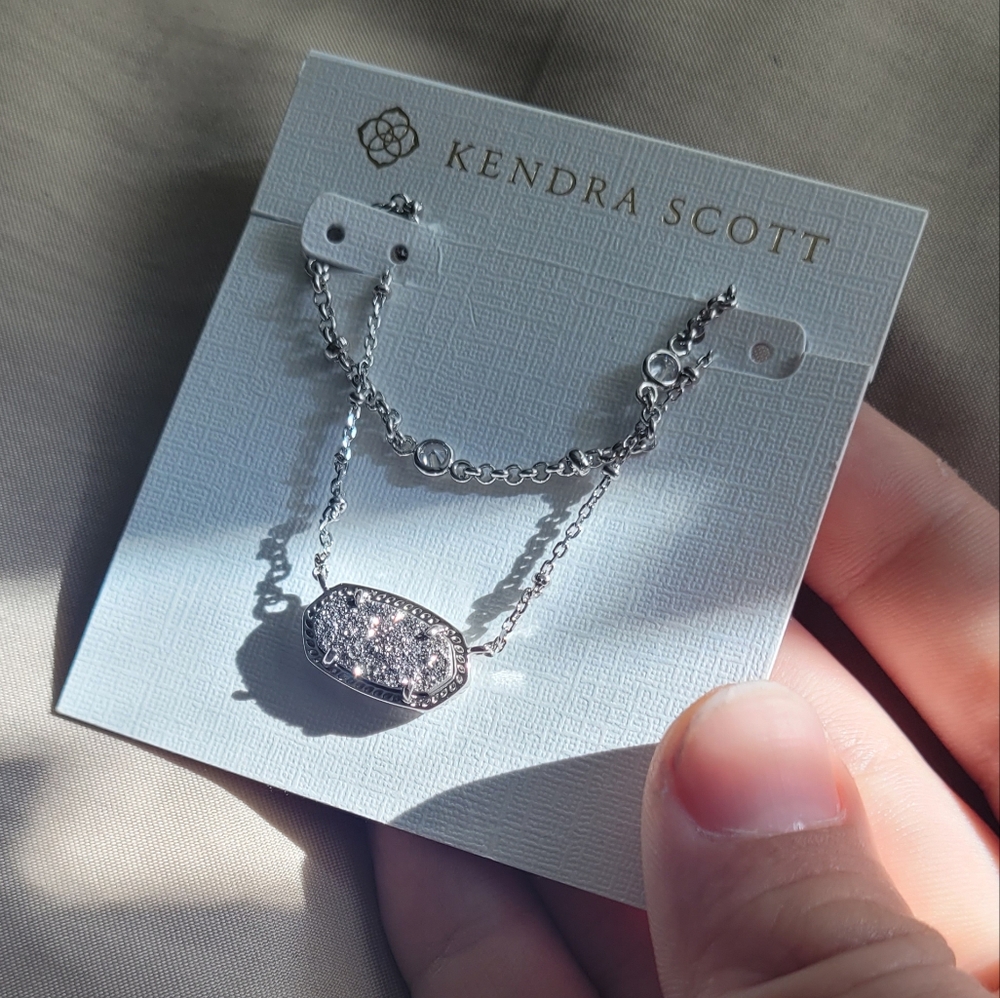 SOLD Kendra Scott Elisa Multi Strand Drusy Necklace